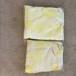 Yellow Tie Dye Set BRAND NEW “Lemon Butter Set”